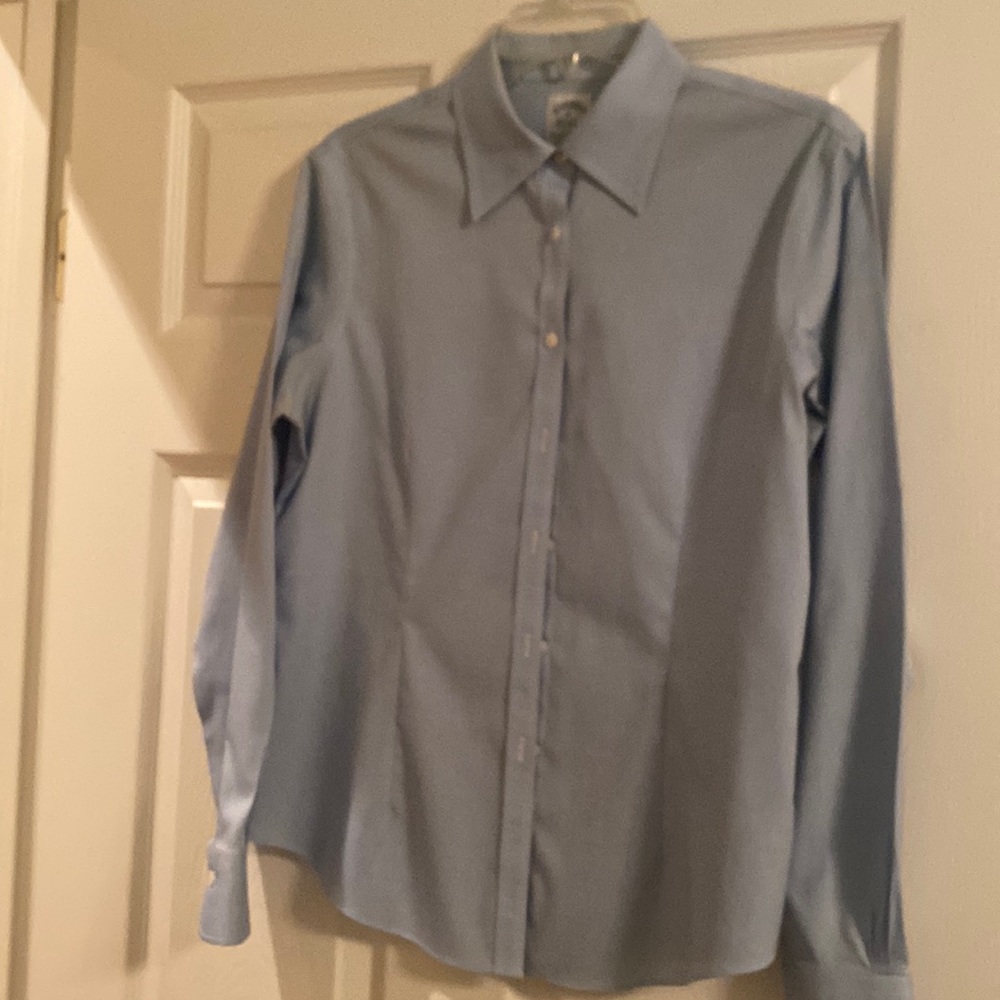 Brooks Brothers size 8 button down fitted dress shirt